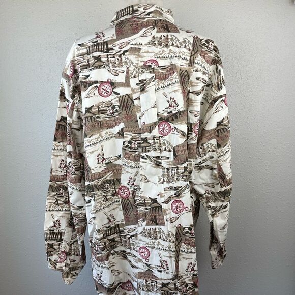 Authentic Outfitters Roundtree & Yorke Button Down Shirt Size XL EUC - Picture 7 of 9